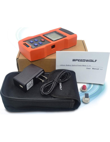 Medidor de Potencia Óptica SPEEDWOLF PMV673-C Portátil