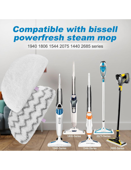 Paños de Mopa de Vapor Bissell Powerfresh - 4 Reemplazables