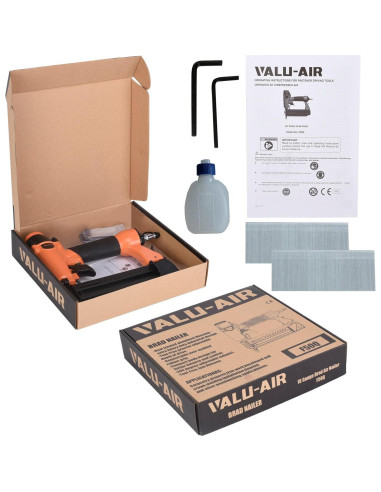 Clavadora Brad Pneumática Valu-Air F50Q 18GA 1.6 a 5.1 cm