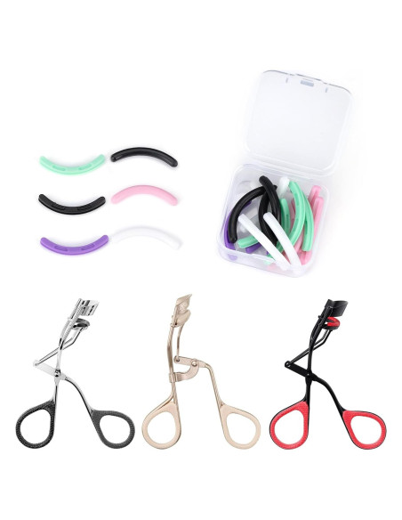 Almohadillas de Rizador de Pestañas Revlon 24PCS Silicona