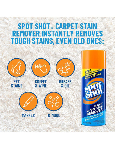 Removedor de Manchas Instantáneo Spot Shot 0.45 kg para Alfombras