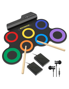Juego de Batería Electrónica Rocksocki 7 Pads para Niños