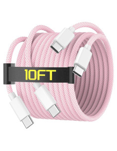 Cable de carga USB C a C 3M Kassdin 60W para iPhone 17/16/15