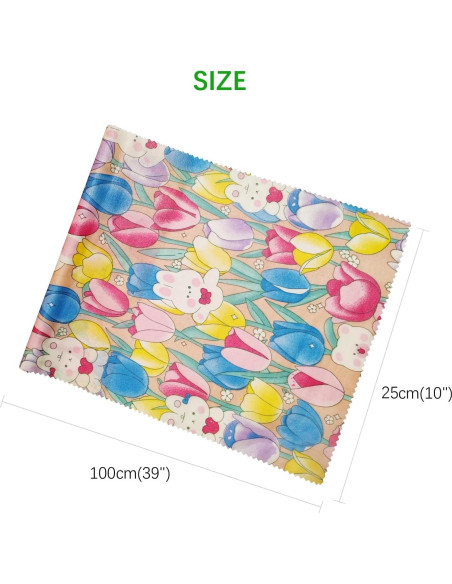 Rollo de Envoltura de Cera de Abeja Ecológica 2 Unidades 84x25cm