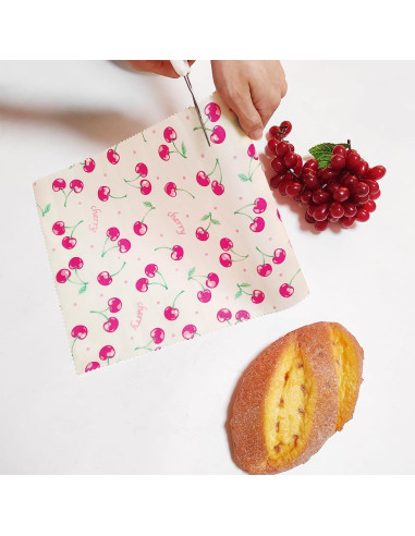 Rollo de Envoltura de Cera de Abeja Ecológica 2 Unidades 84x25cm