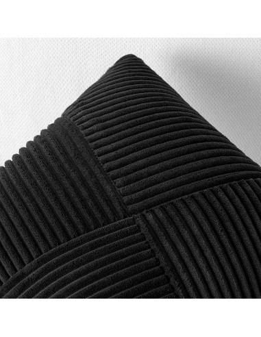 Juego de 2 Fundas de Almohada Decorativas Topfinel 30x30 cm Terciopelo