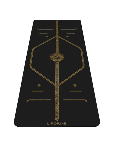 Esterilla de Yoga Liforme Antideslizante 185x68cm - Bolsa Gratis