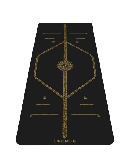 Esterilla de Yoga Liforme Antideslizante 185x68cm - Bolsa Gratis