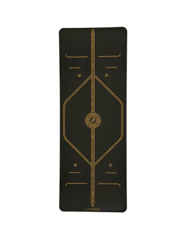 Esterilla de Yoga Liforme Antideslizante 185x68cm - Bolsa Gratis