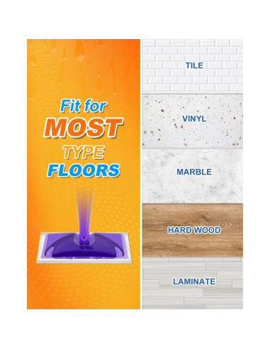 Repuesto Almohadilla Spray Mop MyKEEPOW 20 Unidades Multi Superficie