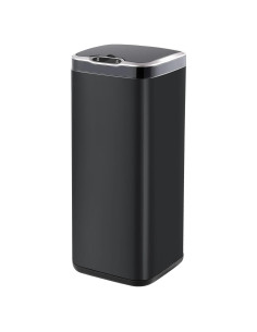Cubo de Basura Automático ELPHECO 30L Acero Inoxidable Negro