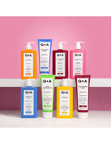 Gel de Ducha Q+A con Ácido Hialurónico 250ml - Hidratante