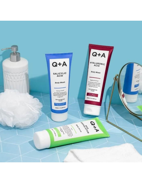 Gel de Ducha Q+A con Ácido Hialurónico 250ml - Hidratante