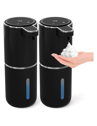 Dispensador Automático de Jabón Espumoso MTYGK Negro - 2 Unidades