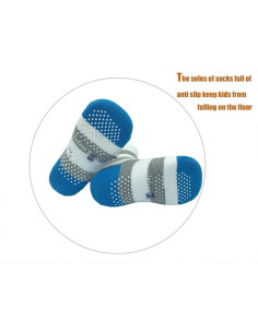 Calcetines Antideslizantes para Bebés FlyingP 5 Pares 12-36 Meses 2