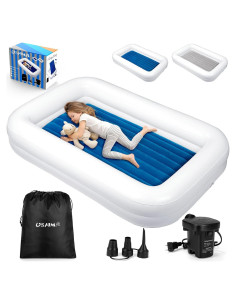 Cama de Viaje Inflable para Niños USHMA con Barandillas