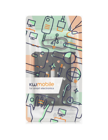 Funda de Silicona kwmobile para Samsung T7 SSD Portátil - Negra