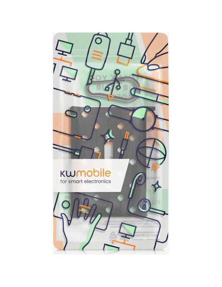 Funda de Silicona kwmobile para Samsung T7 SSD Portátil - Negra