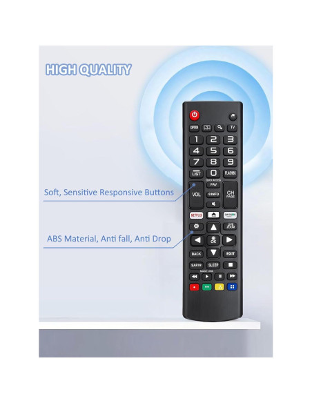 Control Remoto Universal LG AKB75095307 - Paquete de 2