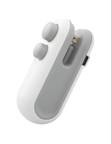 Mini Sello de Bolsa Portátil FK-01 Azul - Sello y Cortador 2 en 1