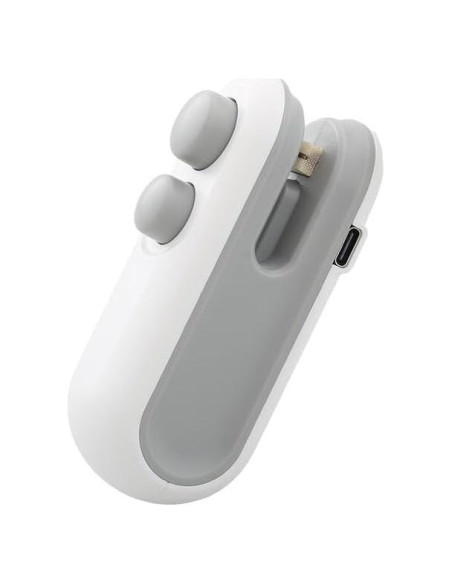 Mini Sello de Bolsa Portátil FK-01 Azul - Sello y Cortador 2 en 1