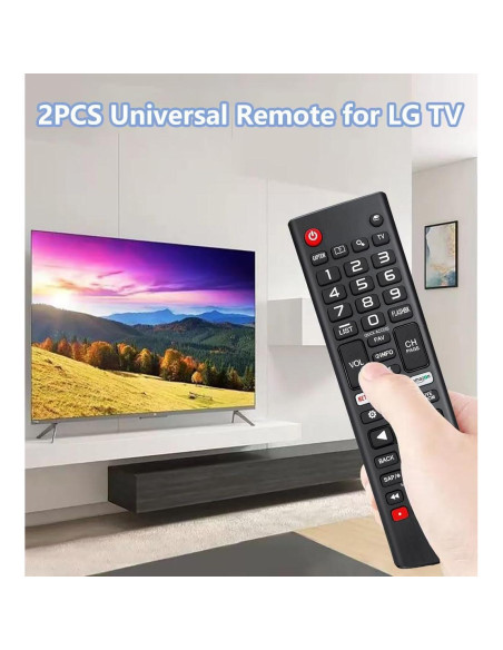 Control Remoto Universal LG AKB75095307 - Paquete de 2