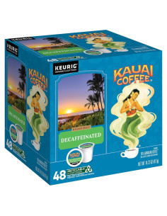 Cápsulas de Café Kauai Descafeinado Tostado Medio - 48 K-Cups