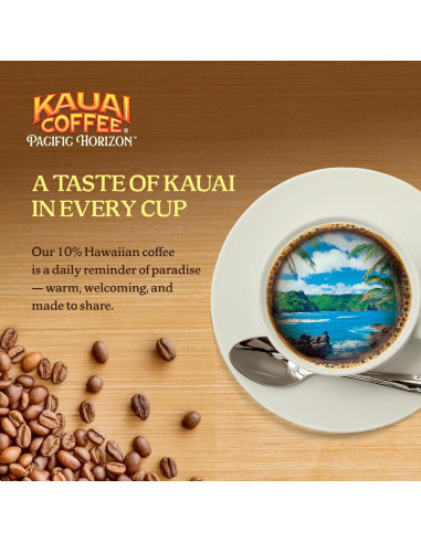 Cápsulas de Café Kauai Descafeinado Tostado Medio - 48 K-Cups