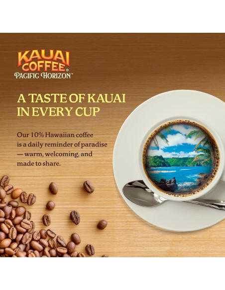 Cápsulas de Café Kauai Descafeinado Tostado Medio - 48 K-Cups