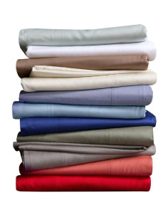 Juego de Sábanas Twin Extra Long Royal Tradition Viscosa Bambú 3 Piezas Beige 2