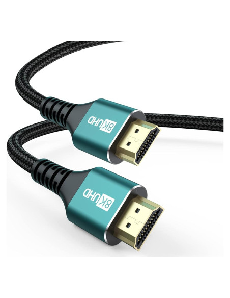 Cable HDMI 2.1 eARC 8K UVOOI 2 Metros 48Gbps Dolby Atmos