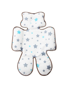 Almohada de Soporte para Cabeza y Cuerpo KAKIBLIN Gris