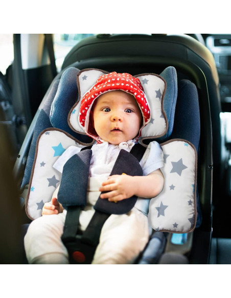 Almohada de Soporte para Cabeza y Cuerpo KAKIBLIN Gris