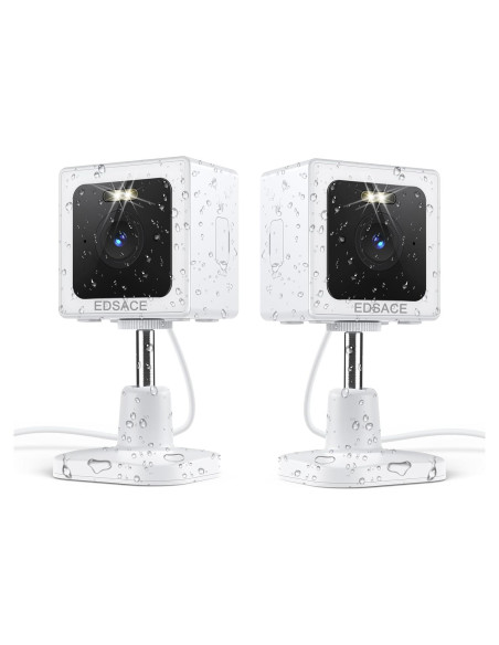 Cámara de Seguridad EDSACE Wi-Fi 2K IP65 con Visión Nocturna