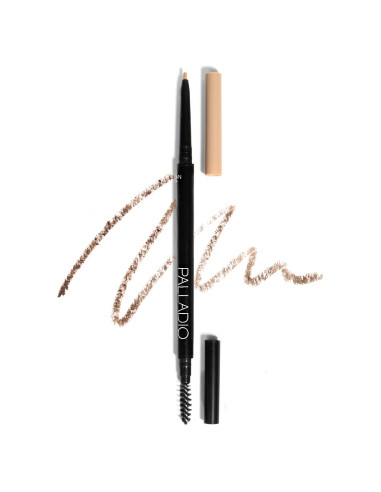 Lápiz Definidor de Cejas Palladio Beauty Marrón Ceniza