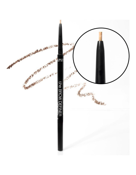 Lápiz Definidor de Cejas Palladio Beauty Marrón Ceniza