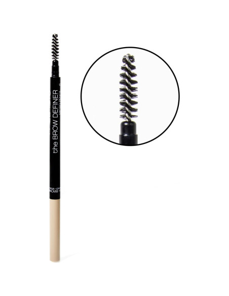 Lápiz Definidor de Cejas Palladio Beauty Marrón Ceniza