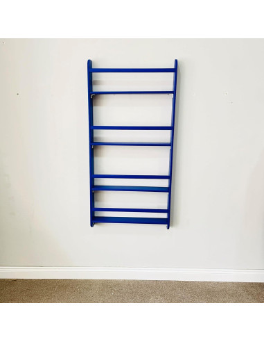 Estantería Montessori de Madera de Pino Azul 4 Niveles 121.9cm