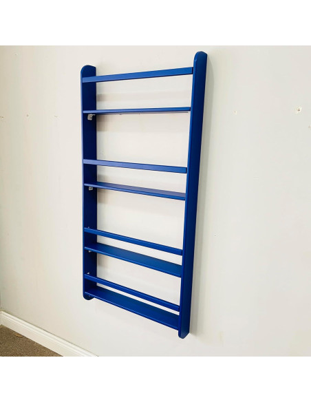 Estantería Montessori de Madera de Pino Azul 4 Niveles 121.9cm