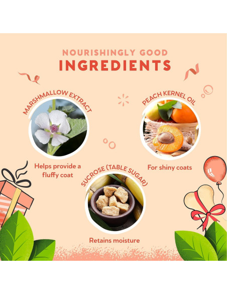 Champú Brillante de Cumpleaños Pet Head 300 ml - Algodón de Azúcar