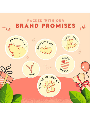 Champú Brillante de Cumpleaños Pet Head 300 ml - Algodón de Azúcar