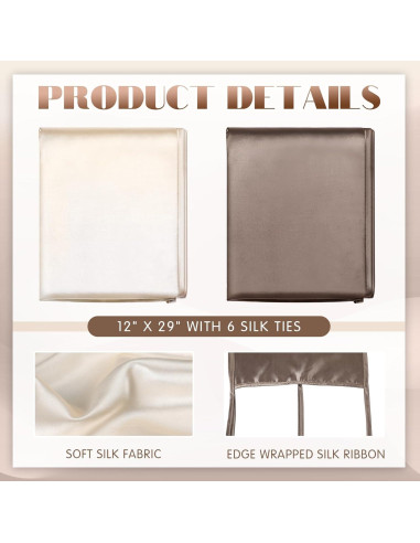 Sábanas de Cuna de Satén Hosuly 2 Pcs 74x30.5 cm Suaves