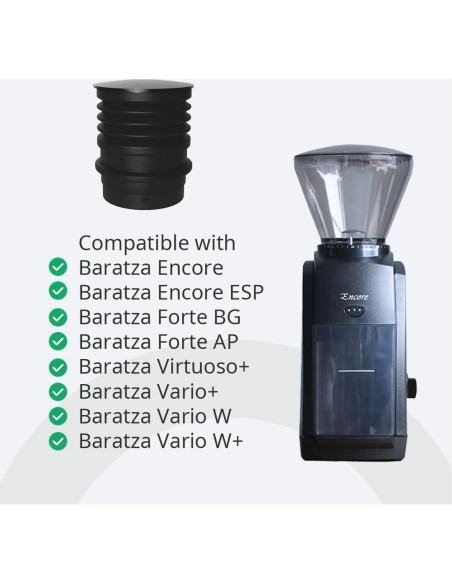 Campana de Silicona Baratza para Molinillo de Café + Accesorios