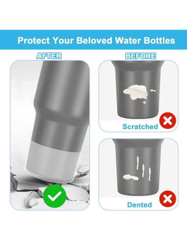 4 Botines de Silicona DGYJJZ para Stanley 40oz y 30oz