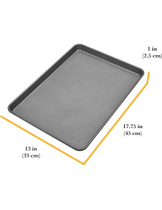 Sartén para Rollos de Gelatina Chicago Metallic 42.5x30.5cm 2