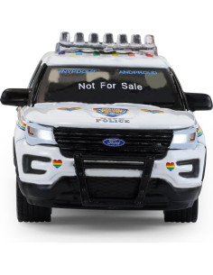 Modelo Diecast Greenlight 1:64 Interceptor Policía NYPD 2