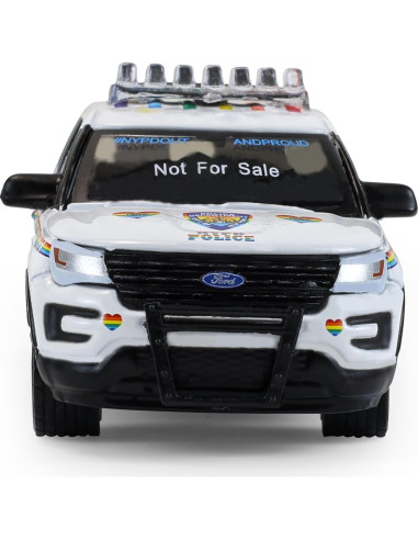 Modelo Diecast Greenlight 1:64 Interceptor Policía NYPD