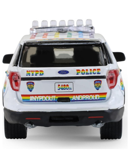 Modelo Diecast Greenlight 1:64 Interceptor Policía NYPD