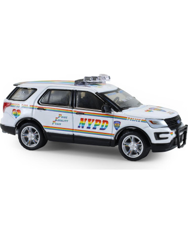 Modelo Diecast Greenlight 1:64 Interceptor Policía NYPD