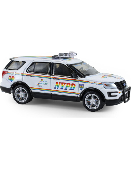 Modelo Diecast Greenlight 1:64 Interceptor Policía NYPD
